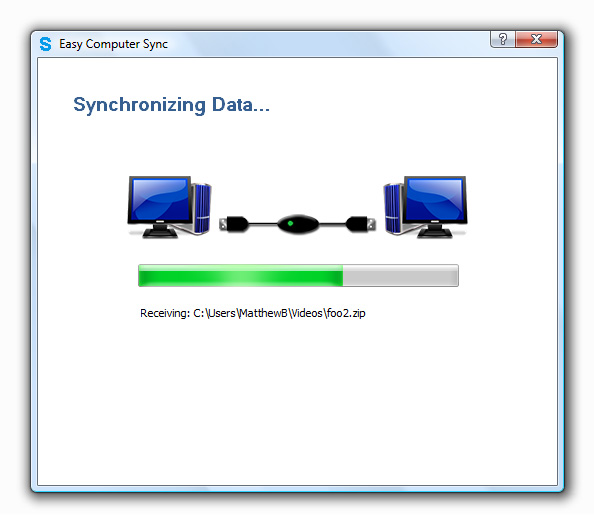 Windows 8 Easy Computer Sync full