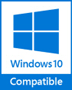 Compatible with Windows 10